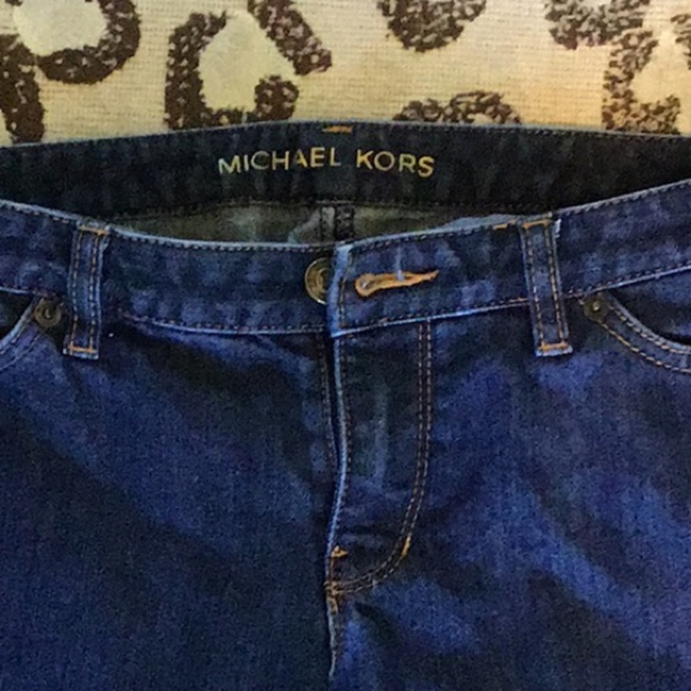 Michael Kors Straight Leg Capri Denim